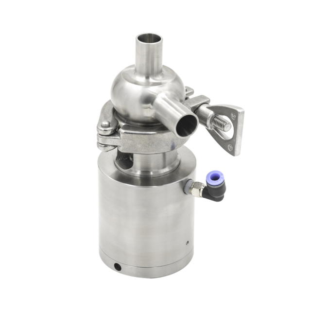 Compact globe valve